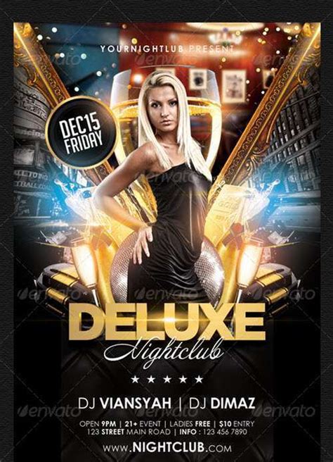29.3K+ Free Night Club Flyer Templates .